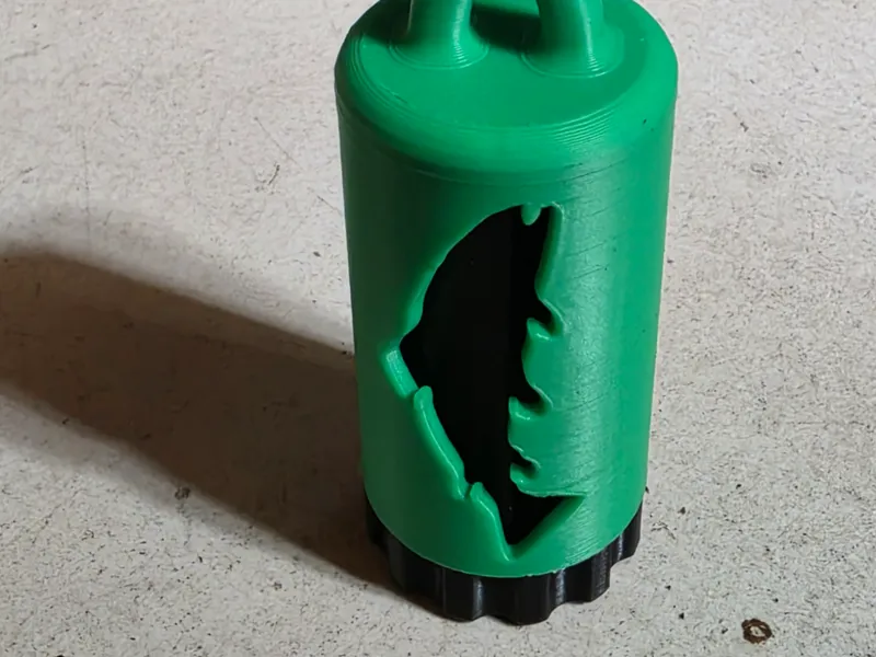 récupérateur de chutes de files de pèche