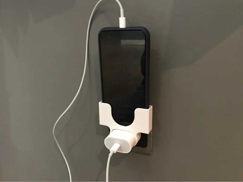 Phone holder for Apple charger