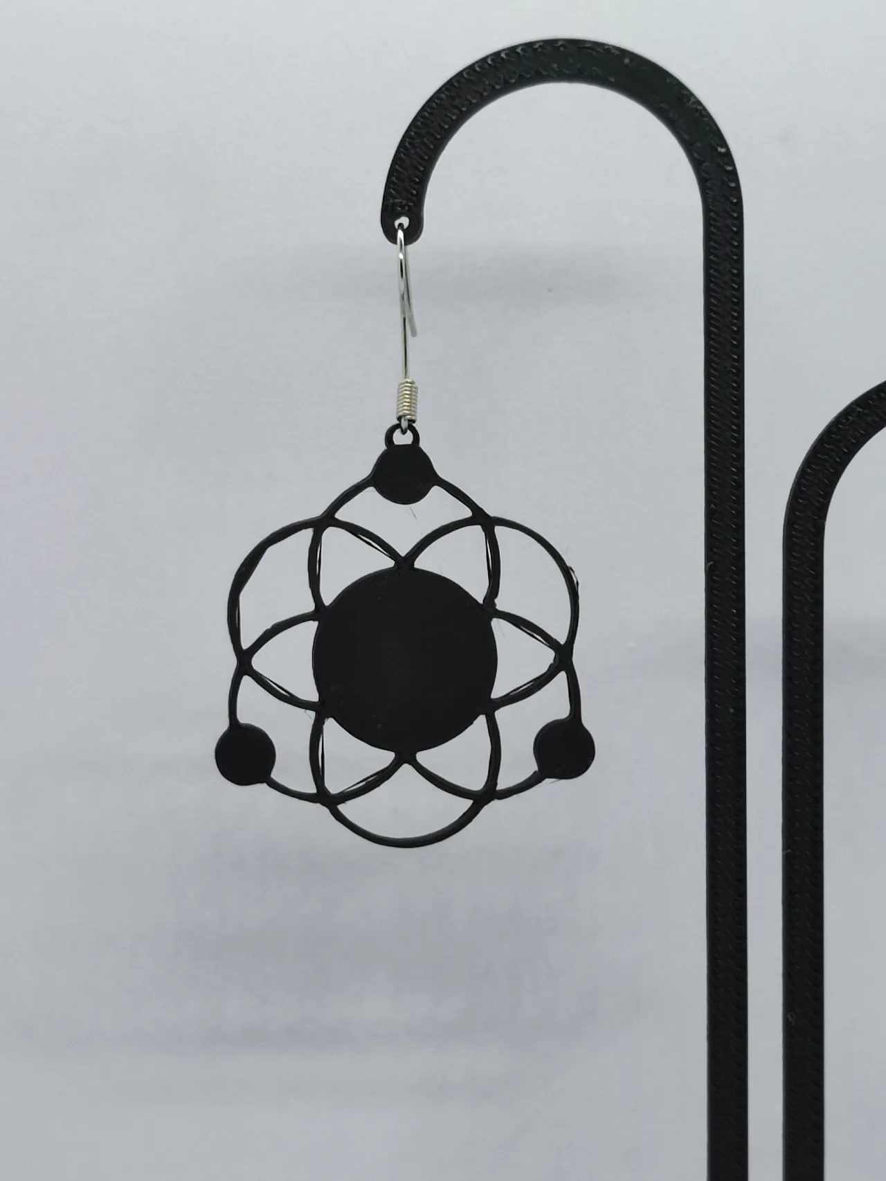 Pendientes Loto Negro view 4