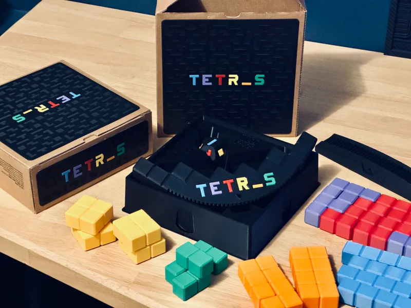 TETR_S game / Insert for Bambu Lab Refill box