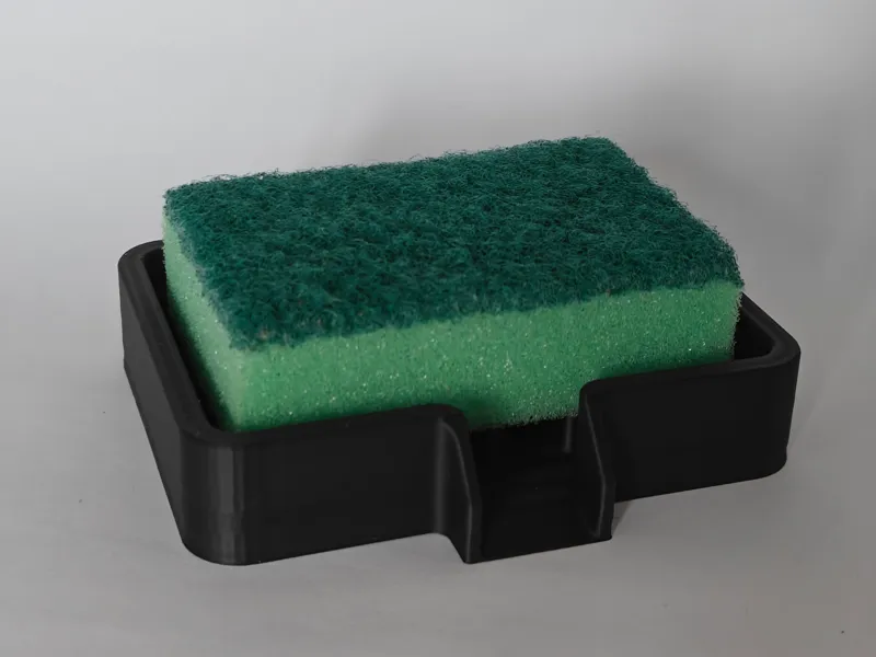 Self-Draining Sponge & Soap Holder | Aerated