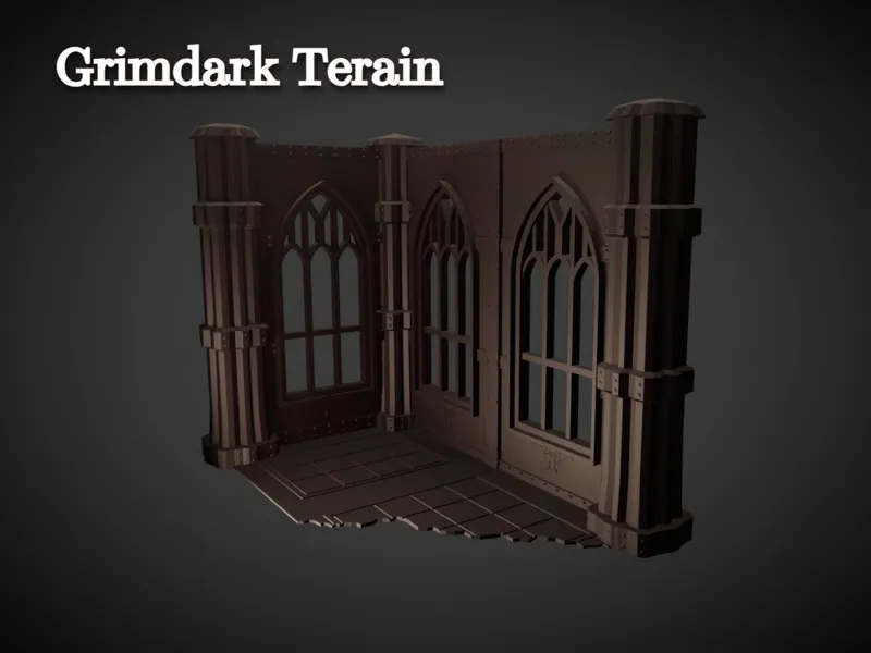 Grimdark Sanctum Administratum Gothic Ruins