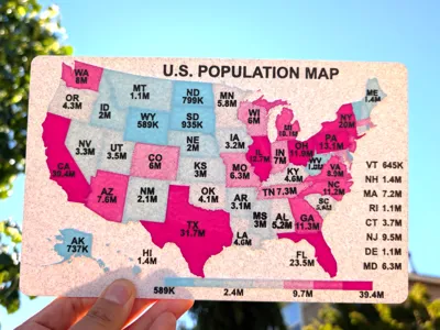 Where Everyone Lives: USA Population Map