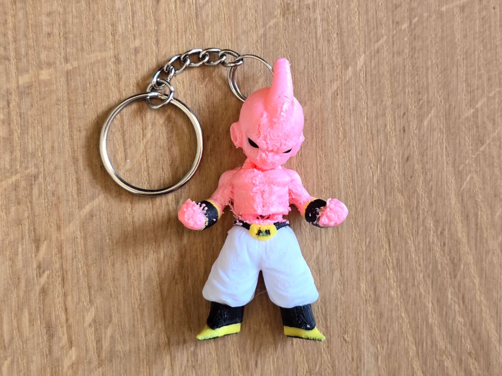 Dragon ball Kid Majin Buu flexi keychain 3D model