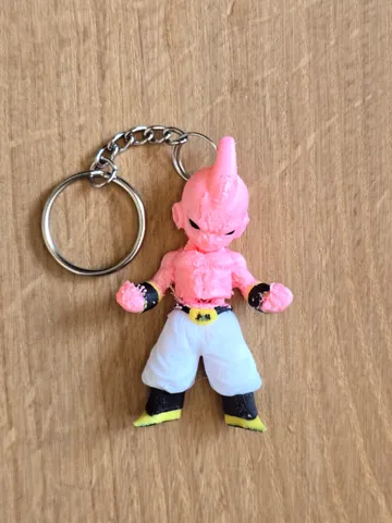 Llavero: Dragon ball Kid Majin Buu flexi keychain — vista de referencia 2