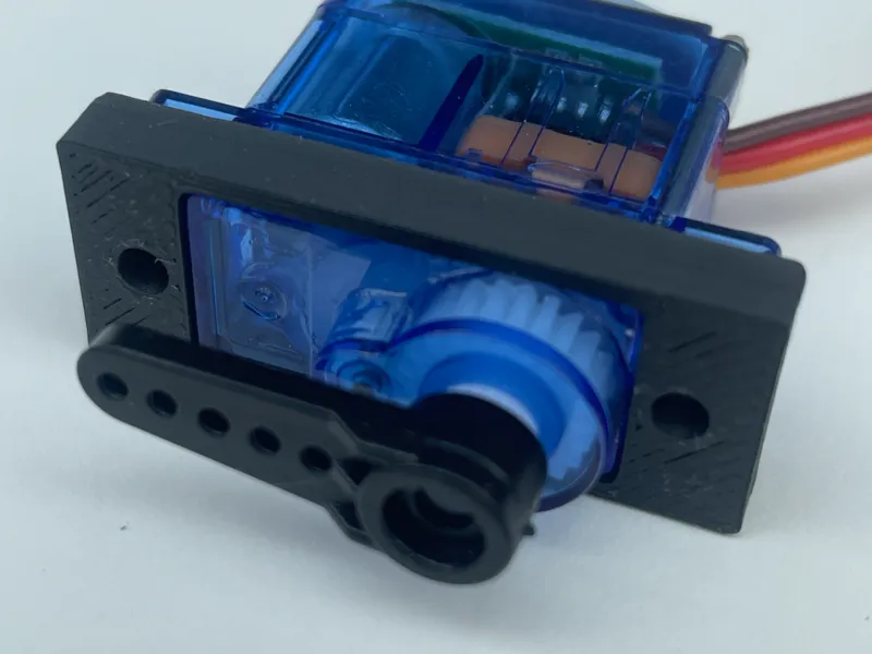Servo Motor Mounting Plate