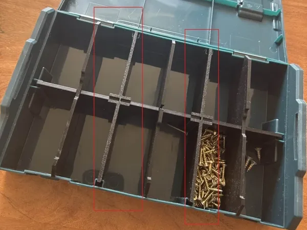 Range-séparateurs pour L-Boxx mini Bosch