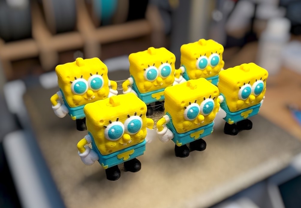 Sponge Bob Keychain - 1