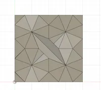 Panneau mural 3D hexagones (lot de 2) — photo 2