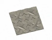 Panneau mural 3D hexagones (lot de 2) — photo 5