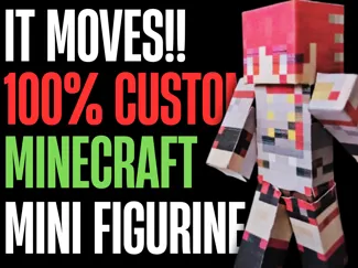 MINECRAFT ARTICULABLE FIGURINE