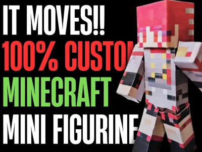 MINECRAFT ARTICULABLE FIGURINE