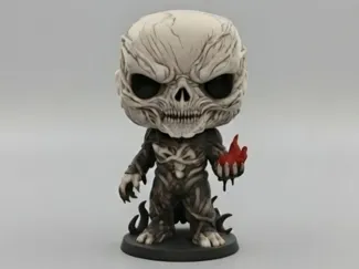 Funko Customizado de Vecna con Base Print in Place