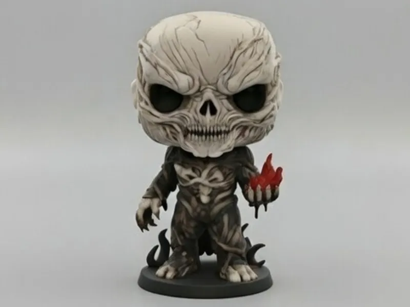 Funko Customizado de Vecna con Base Print in Place