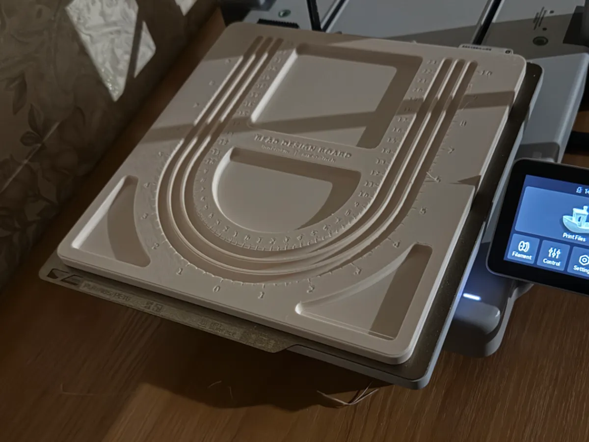 Design Board– Necklace & Bracelet Layout Tray - Free 3D Print Model ...
