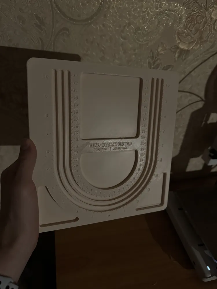 Design Board– Necklace & Bracelet Layout Tray - Free 3D Print Model ...