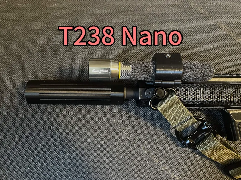 Airsoft T238 nano suppressor housing 
