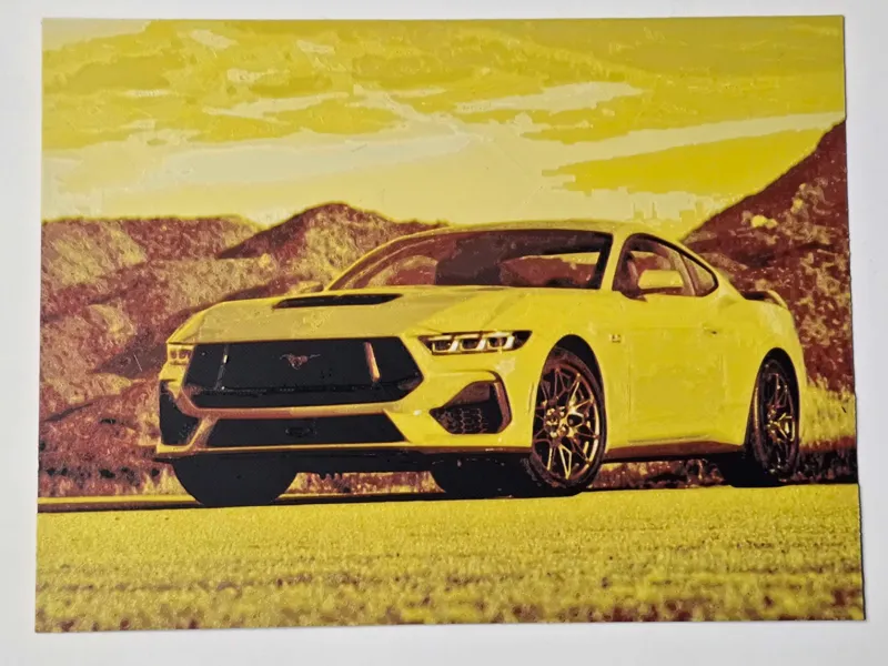 2025 Mustang GT (Mountains Background)