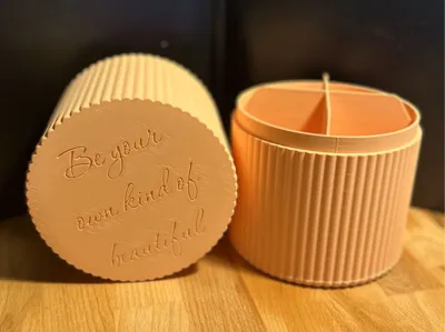 Make up brush container