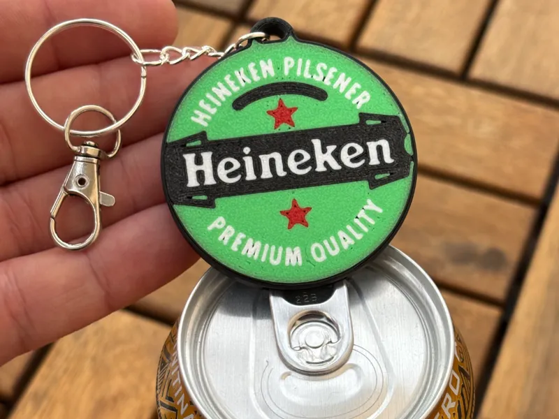 Abridor de Latas "Heineken" - Fast Print