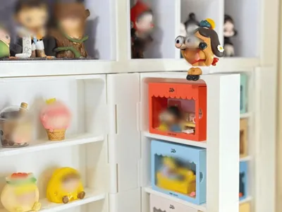 IKEA Kallax - Hidden Door - extra storage 