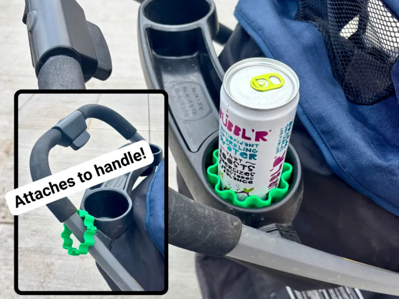 Skinny Can Cup Holder Insert for Stroller