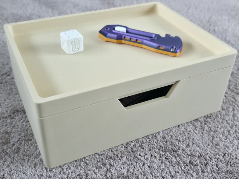 Storage Box with top Tray
