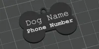 Customizable Dog Tag ( Ams Required)
