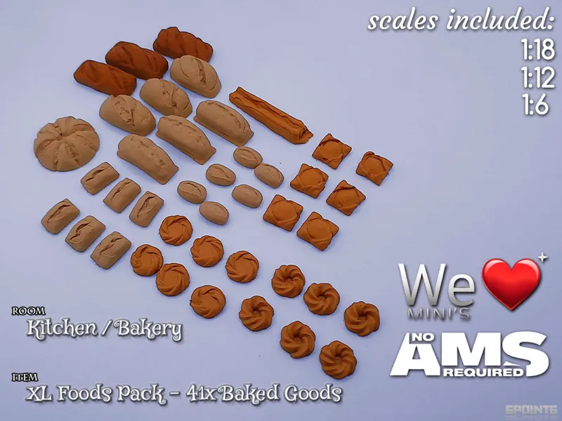 WLM - XL Foods Pack - 41x Baked Goods