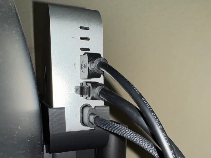 supporto Mac mini M4 per monitor xiaomi 34 pollici