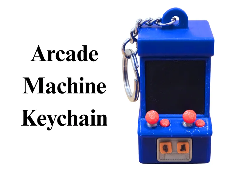 Arcade Machine Keychain