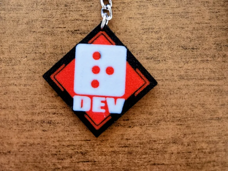 Apex Legends DEV Keychain
