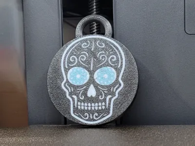 12-ounce Soda Can SNUGFit Cover/Lid - Sugar Skull
