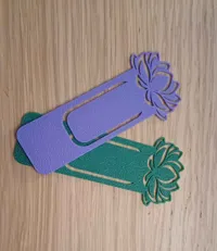 Marque-page fleur de lotus — photo 2