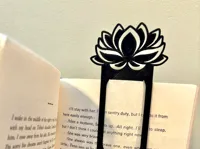 Marque-page fleur de lotus — photo 1