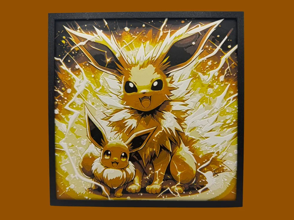 Jolteon and Eevee