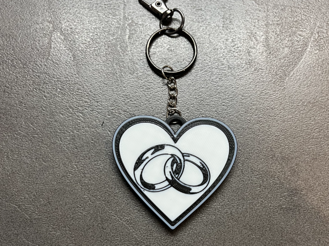 Celebrate Love Forever, keychain