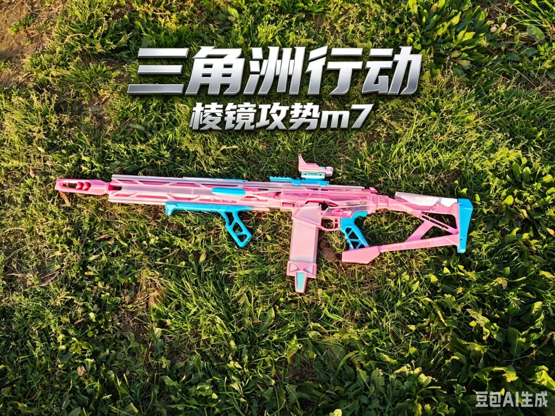 Miniatura 4 do modelo 3D 三角洲行动——棱镜攻势M7全装版