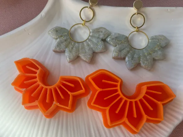 Polymer Clay Earring Mold 16