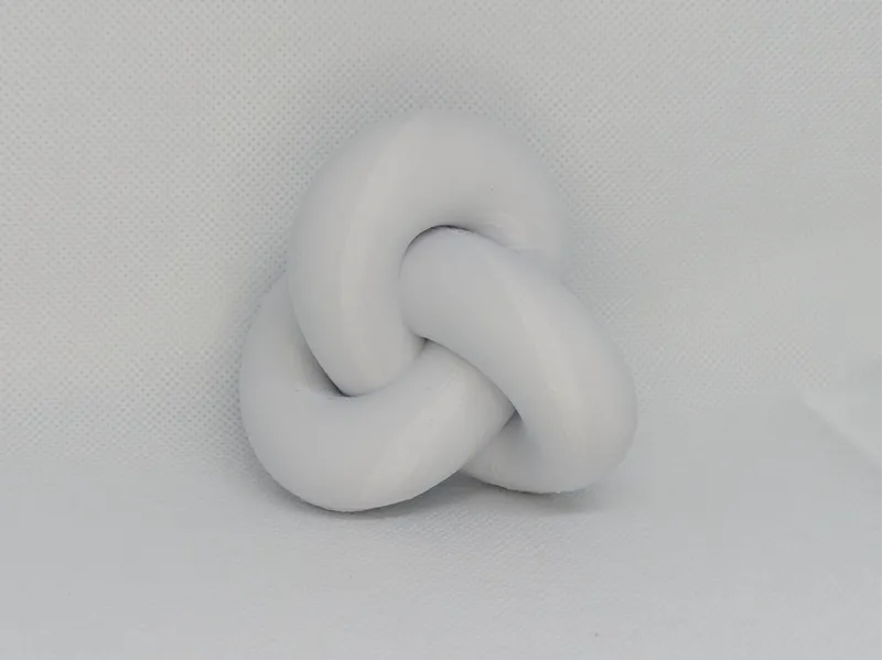 Tight trefoil knot