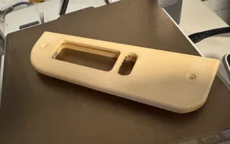 Ford OBS Window Driver Door Plastic Crew Cab