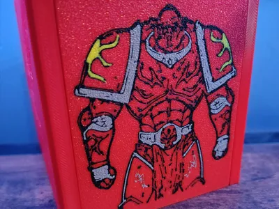 warhammer commander deck box