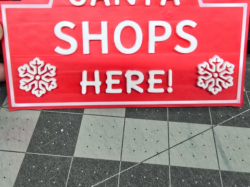 Santa shops here
