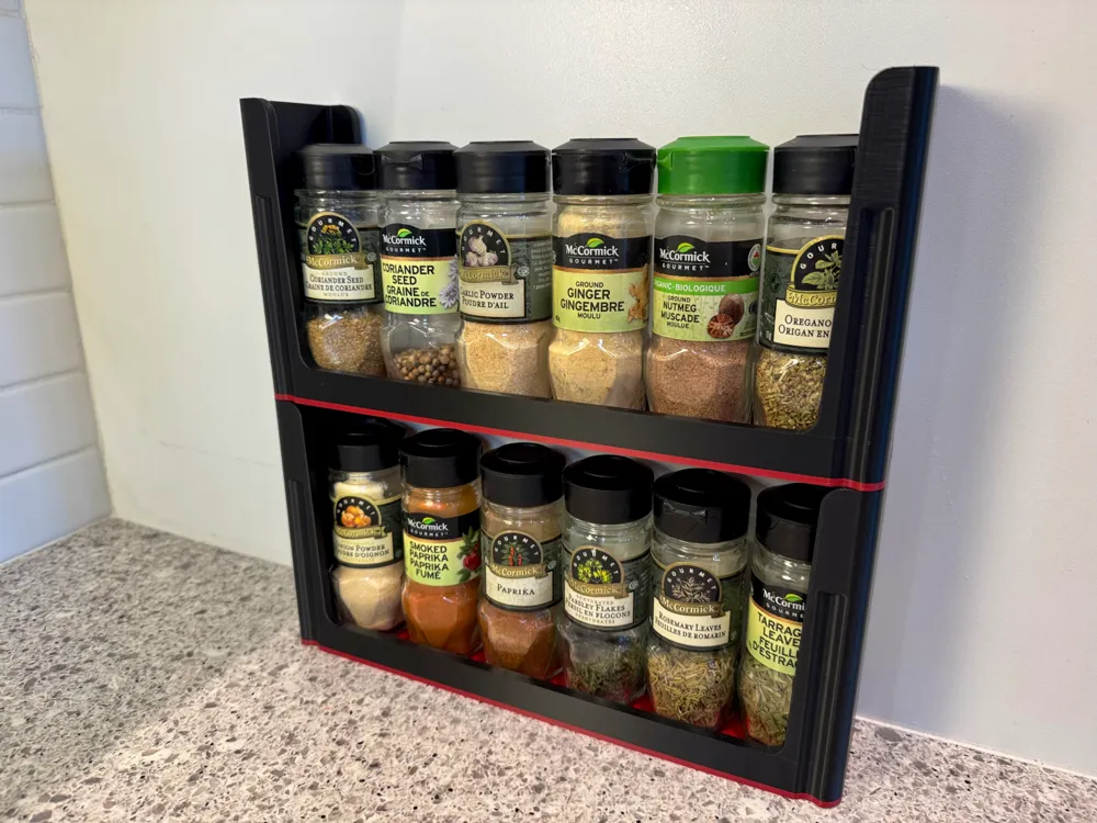 Stackable Spice Rack from 3D Model Market