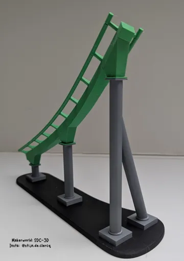 Soporte: B&M rollercoaster track display scale 1:48 — vista de referencia 5
