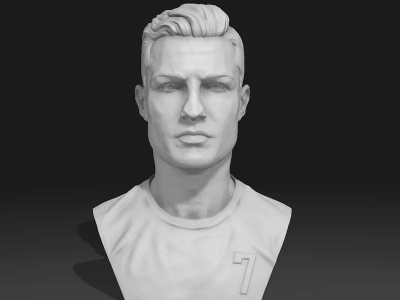 Cristiano Ronaldo CR7 Bust