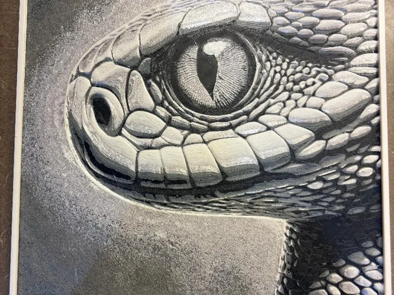 cool snake hueforge