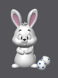 PLA Osterhase Punkte