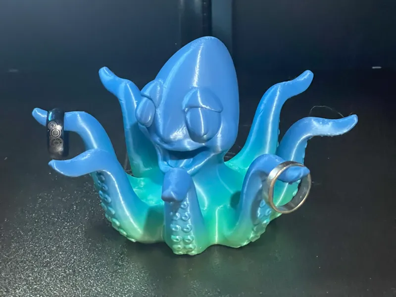 Octopus Ring and Jewelry Holder