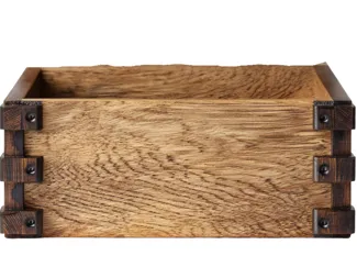 wooden box rustic